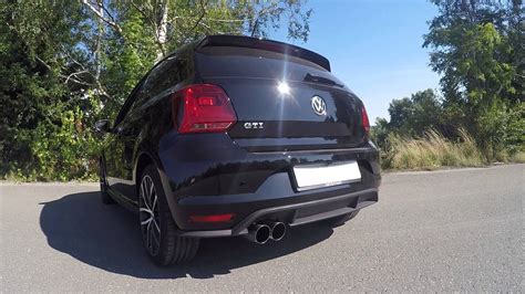 VW Polo 6R GTI 1,8l 141kW mit FOX Exhaust System - YouTube