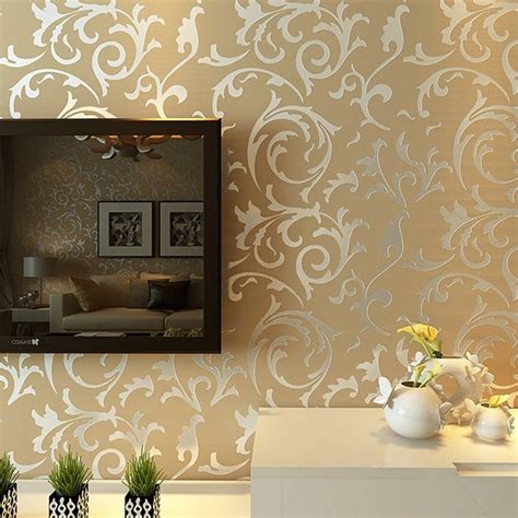 Vinyl Glossy Living Room Designer Wallpaper at Rs 90/square feet in Mumbai | ID: 22520919473