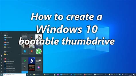 How to Install Windows 10 from a Thumbdrive - WindowsTips.org