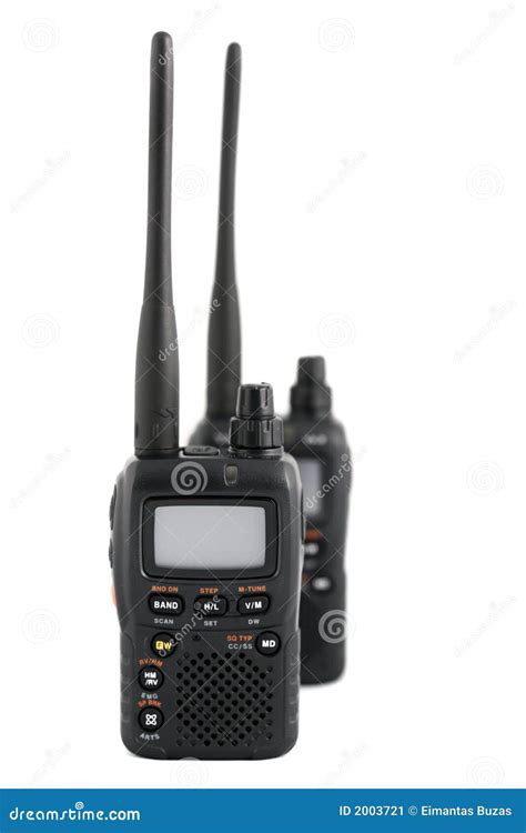 Two Way Radio Communication Devices Stock Image - Image: 2003721