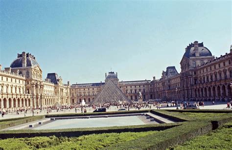 Stock Pictures: The Louvre Museum Paris - exterior and interior with pieces of art