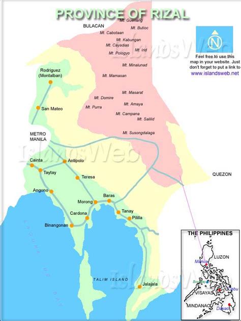 Montalban Rizal Philippines Map