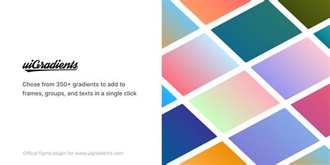 Figma - uiGradients | Adds gradients to groups, text and frames in single click. Simply select ...