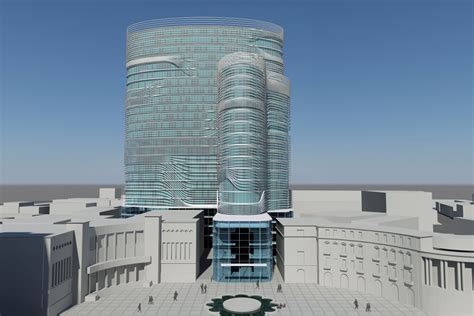 YEREVAN CITY CENTER TOWER AND SHOPPING MALL — LEVRAT DESIGN