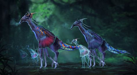 ArtStation - Avatar fanart - Pandora Creatures, Louise Meijer | Avatar ...