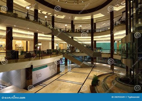 Interior of Lagoona Mall in Doha Editorial Stock Image - Image of interior, arabia: 28293349