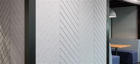 Autex Groove l Customisable Patterned Acoustic Panels