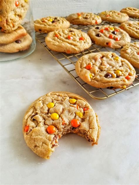 Reese s pieces peanut butter cookies – Artofit