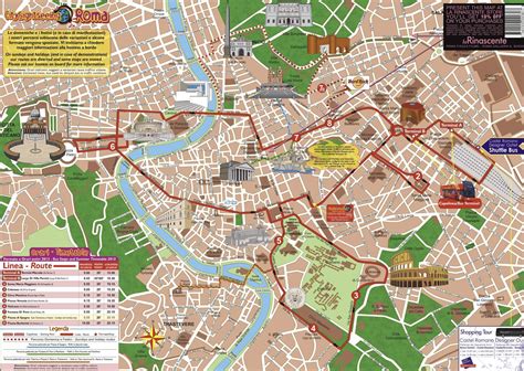 Rome map, Rome tourist, Rome tours