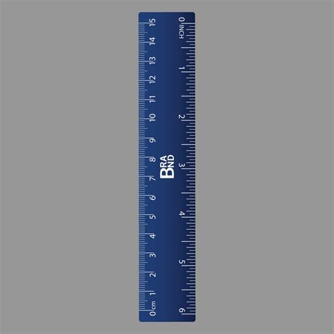 Blue ruler icon, realistic style 14623536 Vector Art at Vecteezy