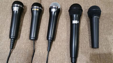 Rock Band / Guitar Hero microphone sizes (pic) : Rockband