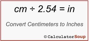 cm to inches (cm to in) | centimeters to inches