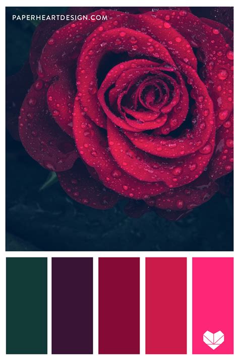 Color Palette: Radiant Reds — Paper Heart Design