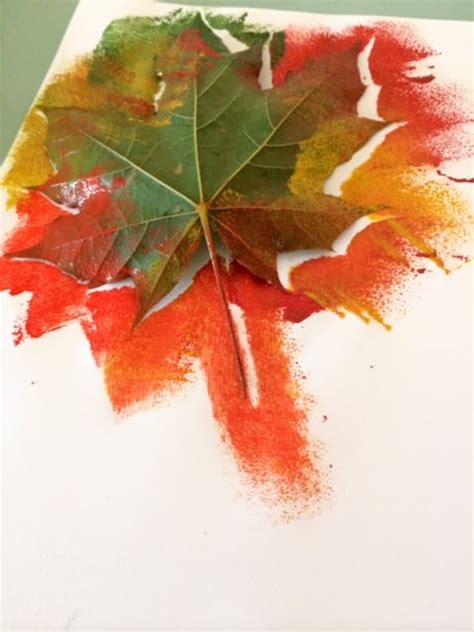 Autumn Leaf Painting