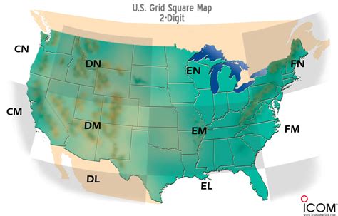 Ham Radio - US Major Grids