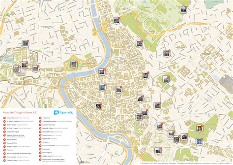 File:Rome printable tourist attractions map.jpg - Wikimedia Commons