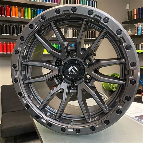 Check out these gorgeous Fuel wheels, powder coated in a gorgeously ...