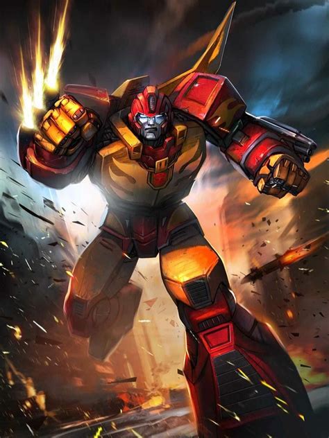 Autobot Leader Rodimus Prime Artwork From Transformers Legends Game | Transformers artwork ...