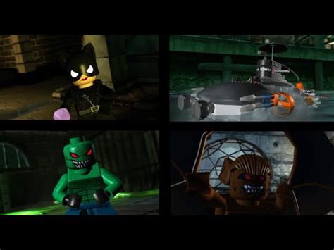 LEGO Batman - All Bosses Chapter 2 (Hero Mode) - YouTube