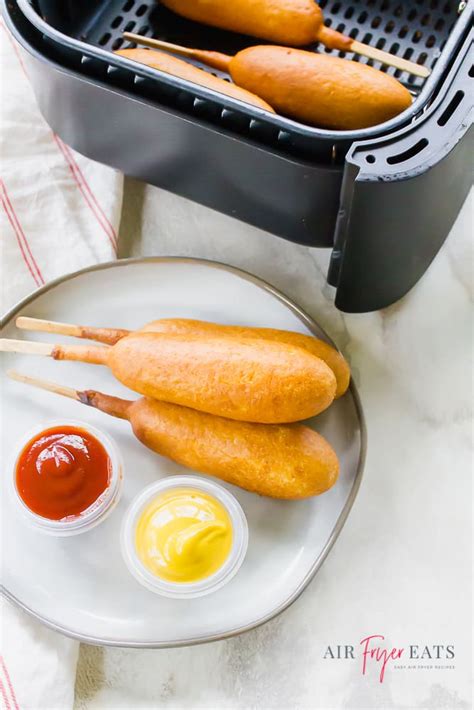 Air Fryer Corn Dogs (Perfectly Crispy)