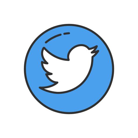 Twitter circle - Social media & Logos Icons