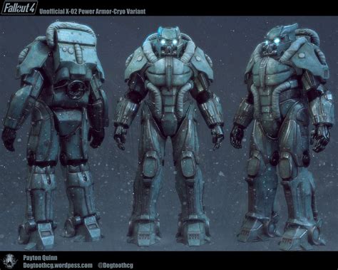 [FO4] X-02 Power Armor CRYO variant WIP : FalloutMods