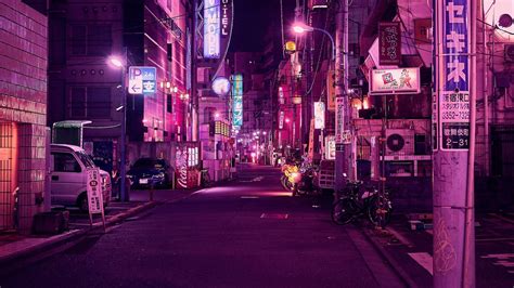 Tokyo City Night Wallpapers - Top Free Tokyo City Night Backgrounds - WallpaperAccess