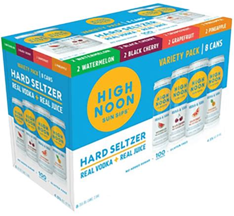 High Noon Variety Pack - 12Oz. 8 Pack | Bremers Wine and Liquor