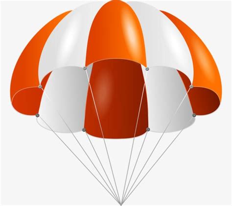 Parachute Hd Transparent, Hand Painted Parachute, Cartoon, Parachute, Hand Painted PNG Image For ...