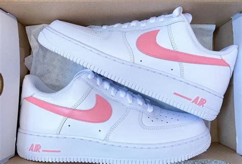 Pink Custom Nike Air Force 1 | Etsy