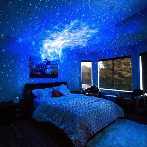 BlissLights SKYlite laser nebula projector | Bedroom layouts, Bedroom design, Dream rooms