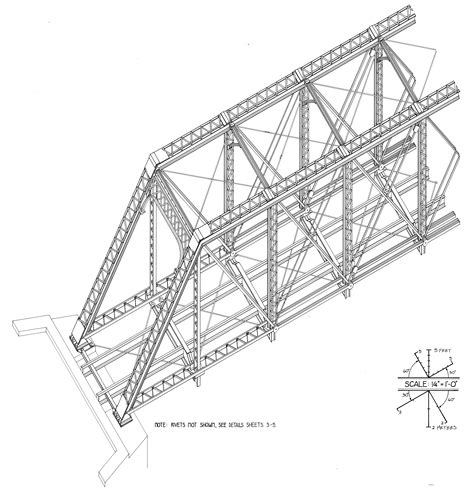 Baltimore & Ohio Pratt Truss Bridge No. 451/1 – Free Model Railroad Plans