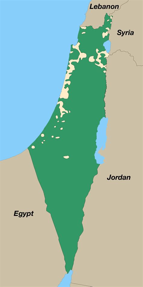 Palestine Map Pre 1948 ~ Source of MAP