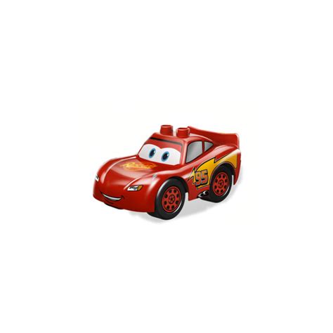 LEGO Lightning McQueen - Rust-eze Hood (88765) Duplo Figure | Brick Owl - LEGO Marketplace