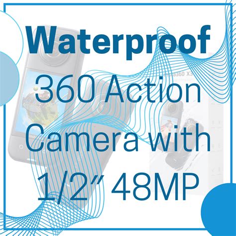 Waterproof 360 Action Camera with 1/2" 48MP - Future Visuals