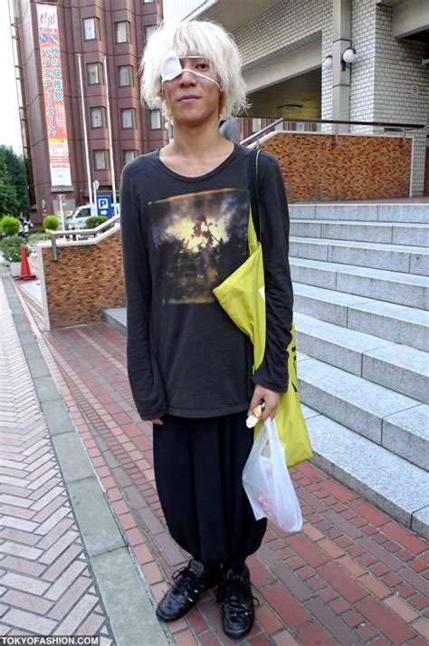 Eye Patch & Spiked Nikes in Shibuya – Tokyo Fashion