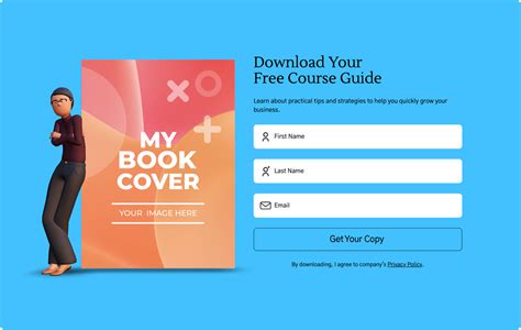 Animated Course Download Form Template | Visme