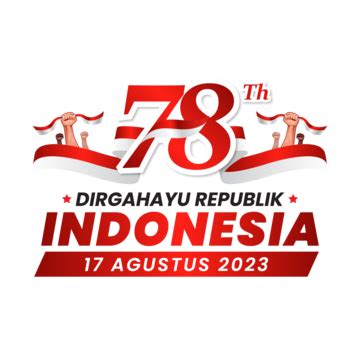 78 Hut Ri 2023 Logo Vector, 78 Hut Ri Logo, Hut Ri 78 Logo, Hut Ri 2023 Logo PNG and Vector with ...