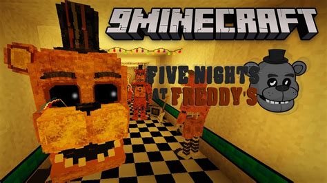 FNaF Universe Resuited Mod (1.12.2) - The Nightmare House - 9Minecraft.Net