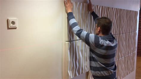 Acoustic panel installation - YouTube