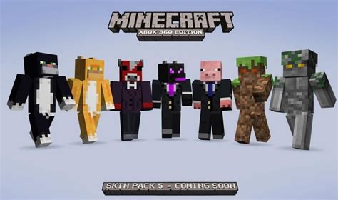 Minecraft Releases Skin Pack 5