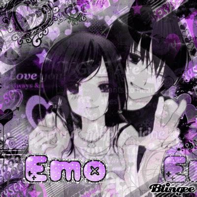 emo♥ love ♥ anime Picture #125687182 | Blingee.com