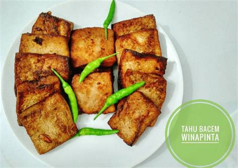 Resep Tahu Bacem oleh winapinta - Cookpad