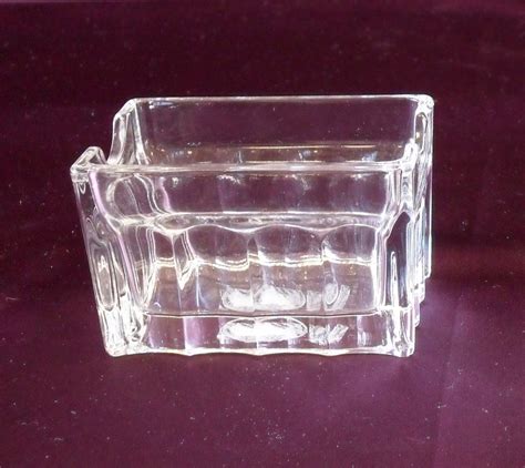 Sugar Packet Holder – Glass – TLC Event Rentals