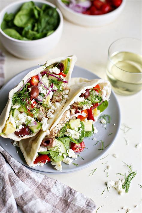 Easy Grilled Greek Chicken Pitas (So Good!) | Good Life Eats