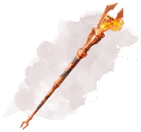 Staff of Fire » Magic Item - DnD 5e