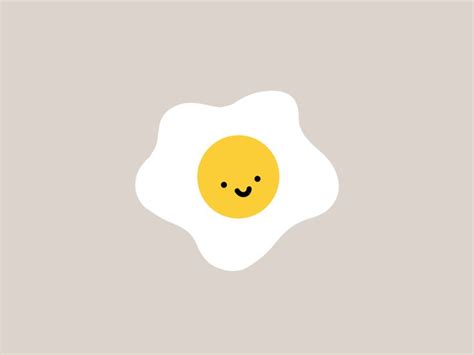 cute fried egg illustration | Cute doodles, Cute egg, Doodles