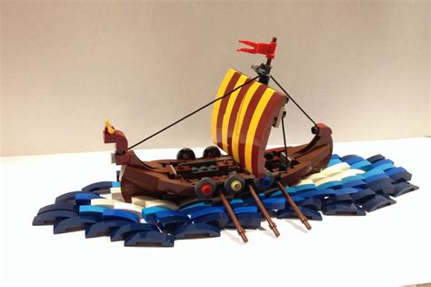 Mini Viking ship WIP #2 updated | Lego pirate ship, Lego spaceship, Lego ship