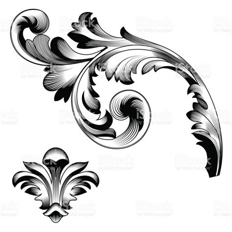 Filigree Pattern Vector at Vectorified.com | Collection of Filigree ...