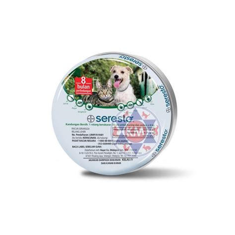 Seresto Flea and Tick Collar for Cats & Dogs - 38cm - KM Vet Pharm Sdn Bhd